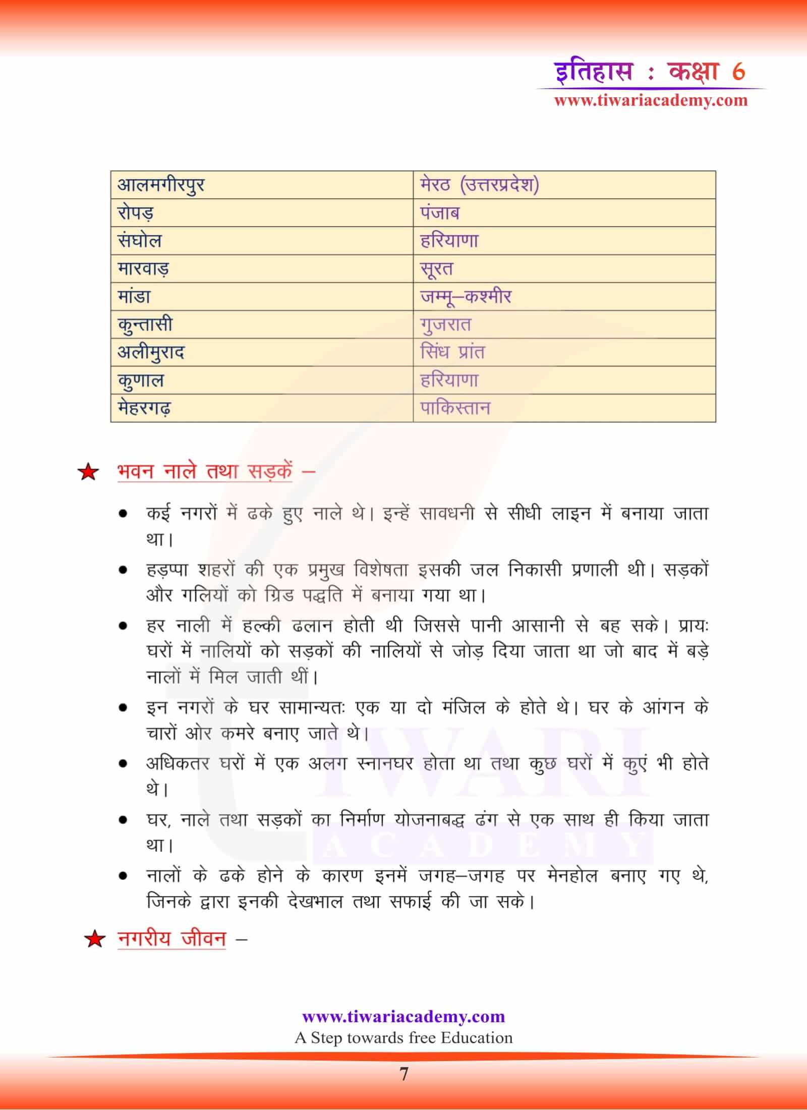 कक्षा 6 इतिहास अध्याय 3 नोट्स हिंदी में