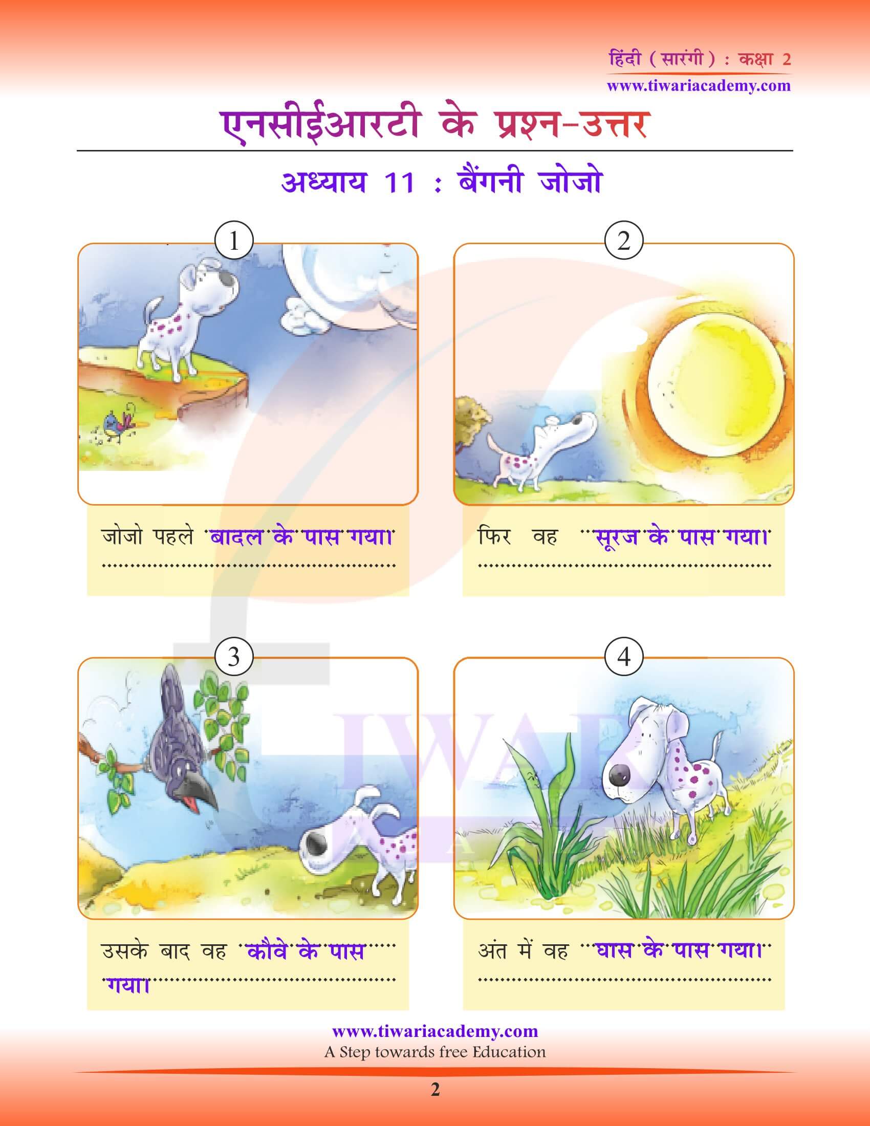 कक्षा 2 हिंदी सारंगी अध्याय 11 बैंगनी जोजो