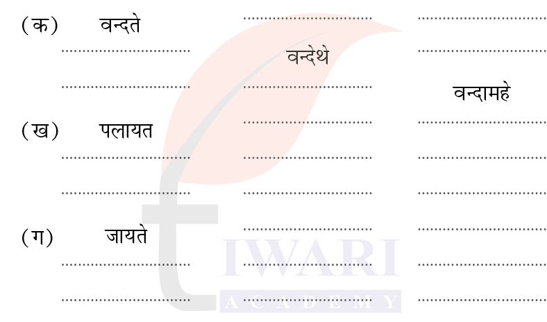 कक्षा 7 संस्कृत दीपकम् अध्याय 4 के प्रश्न 4 का चित्र