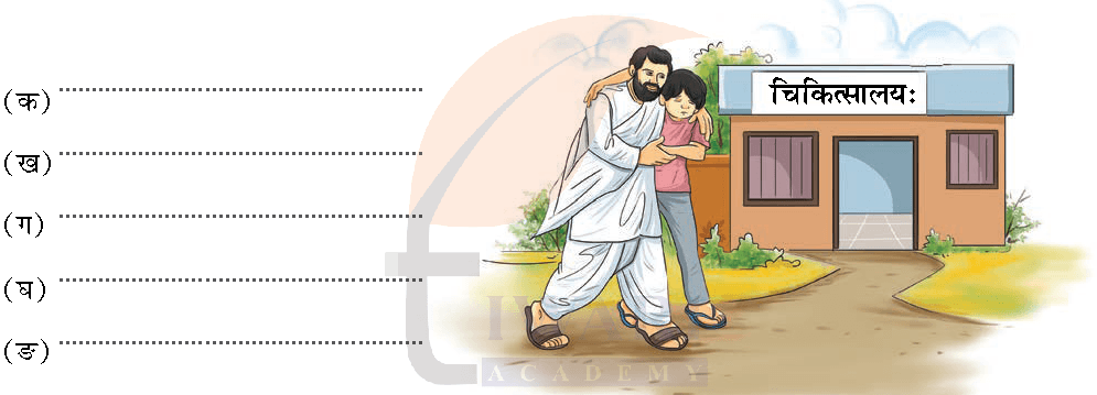 कक्षा 8 संस्कृत दीपकम् अध्याय 4 के प्रश्न 4 का चित्र