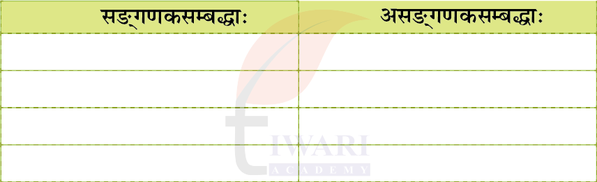 कक्षा 8 संस्कृत दीपकम् अध्याय 6 के प्रश्न 6 का चित्र
