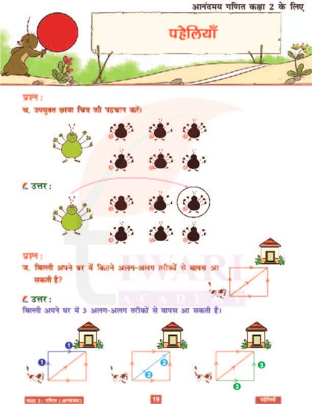 कक्षा 2 आनंदमय गणित पाठ 11 के हल पेज 19