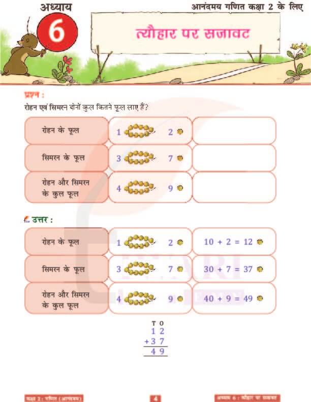 कक्षा 2 आनंदमय गणित पाठ 6 के उत्तर पेज 4